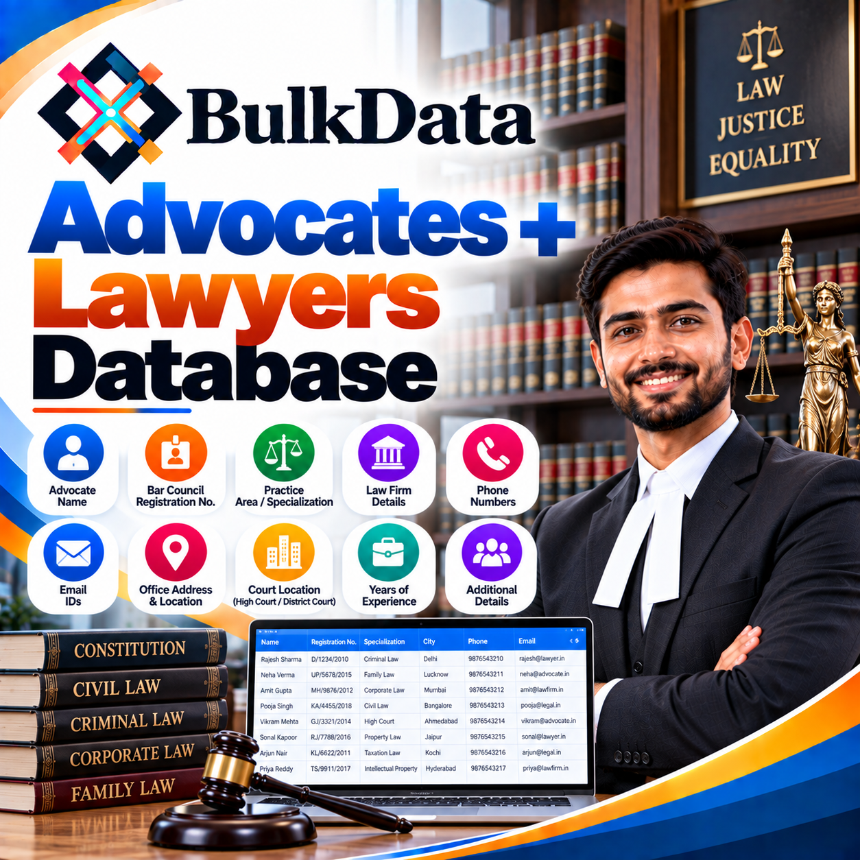 Advocates + Lawyers Database