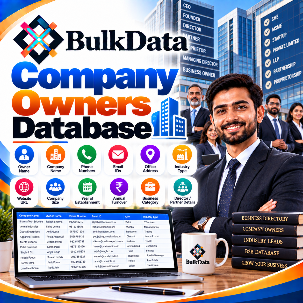 Company owners Database