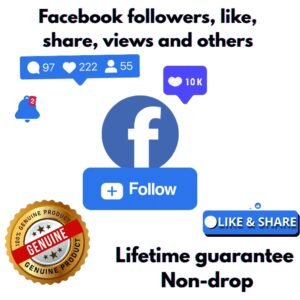 Facebook profile/page like + followers (Price per 1K)